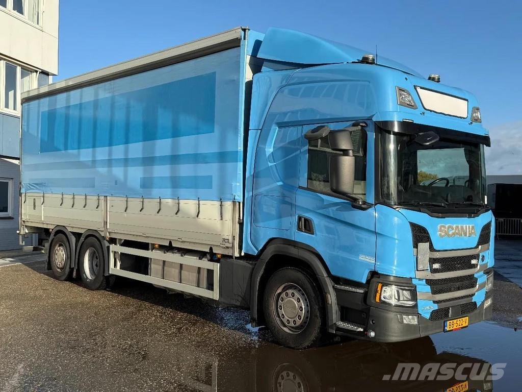 Scania P450 6X2 EURO 6 NGS 2500 KG ZEPRO LOAD LIFT 커튼사이더 트럭