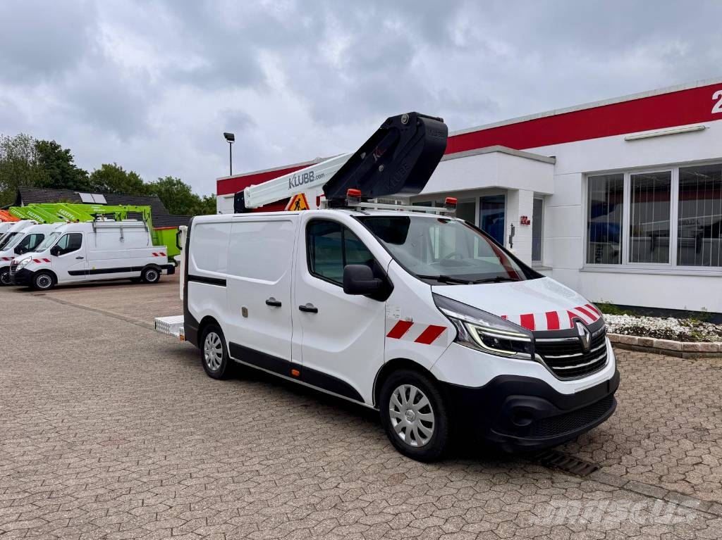 Renault Trafic L1H1 Hubarbeitsbühne Steiger Klubb KL 21B E 卡車裝載高空作業車