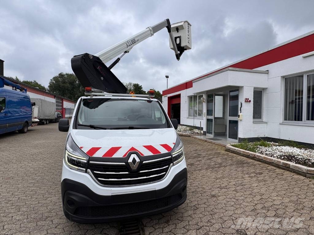 Renault Trafic L1H1 Hubarbeitsbühne Steiger Klubb KL 21B E 卡車裝載高空作業車