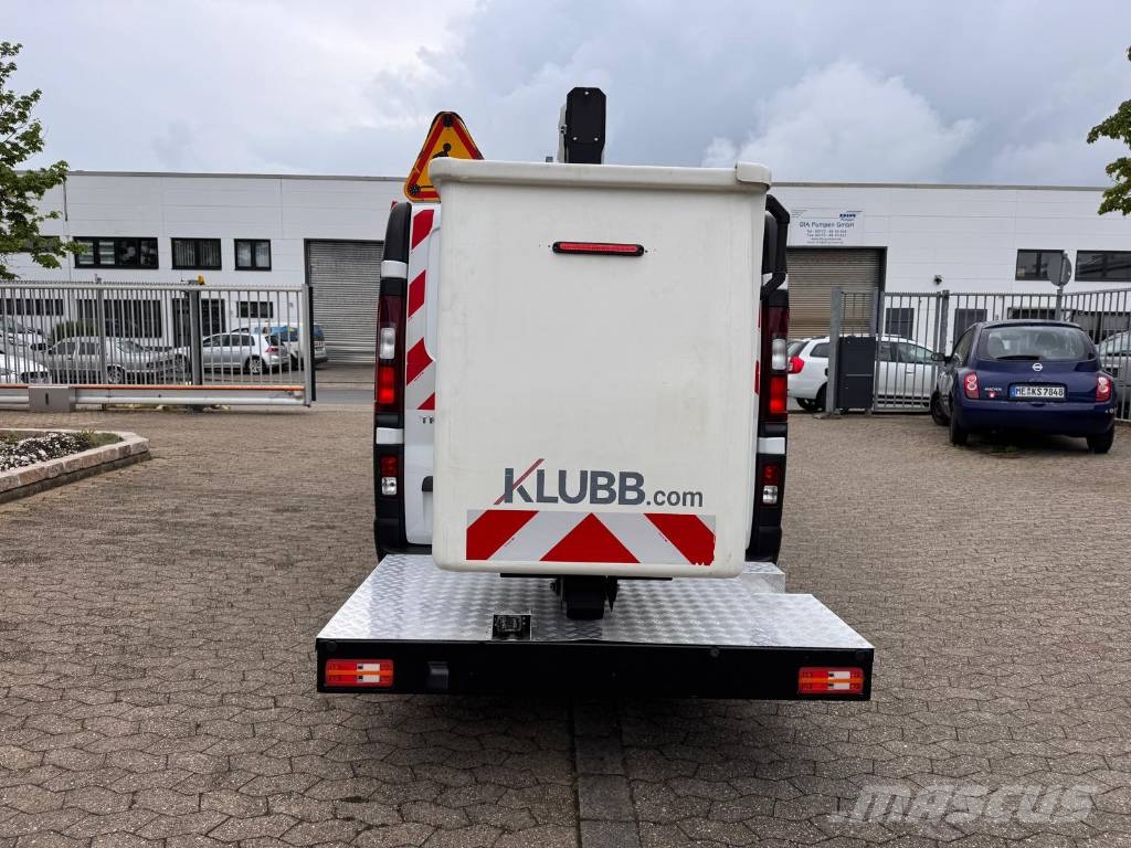 Renault Trafic L1H1 Hubarbeitsbühne Steiger Klubb KL 21B E 卡車裝載高空作業車