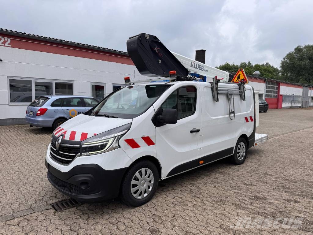 Renault Trafic L1H1 Hubarbeitsbühne Steiger Klubb KL 21B E 卡車裝載高空作業車