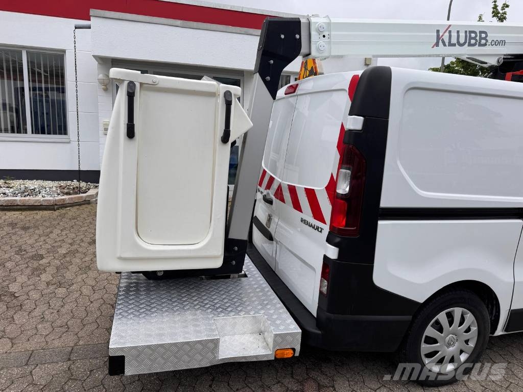 Renault Trafic L1H1 Hubarbeitsbühne Steiger Klubb KL 21B E 卡車裝載高空作業車