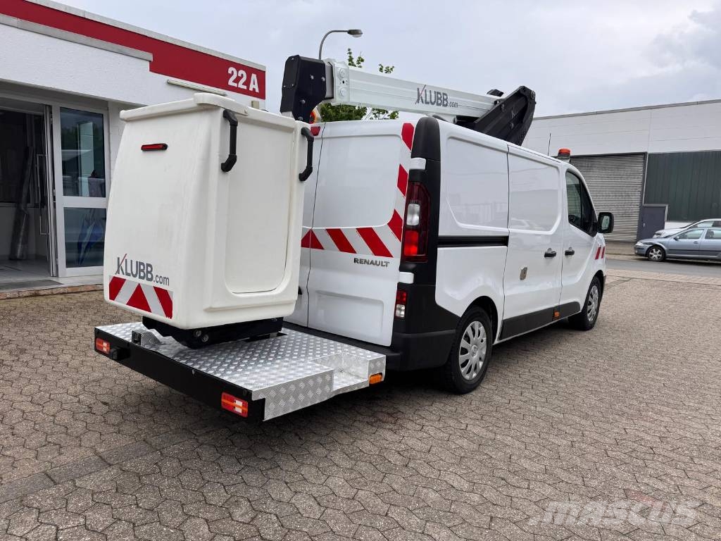 Renault Trafic L1H1 Hubarbeitsbühne Steiger Klubb KL 21B E 卡車裝載高空作業車
