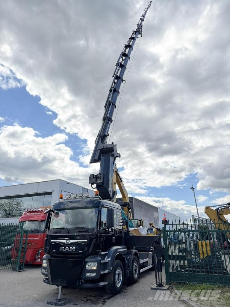 MAN TGS 35.500 8x2/4 + 43.5m PALFINGER PK 135.002 TEC7 All terrain cranes