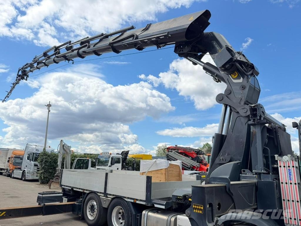 MAN TGS 35.500 8x2/4 + 43.5m PALFINGER PK 135.002 TEC7 All terrain cranes