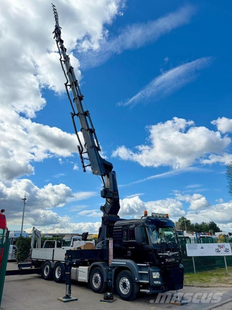 MAN TGS 35.500 8x2/4 + 43.5m PALFINGER PK 135.002 TEC7 All terrain cranes