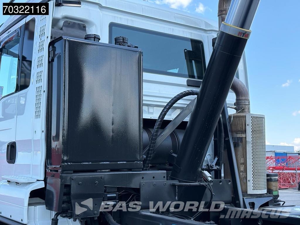 MAN TGS 35.460 TGS 10X4 Top Condition! 24m3 HYVA Tippe Savivarčių priekabų vilkikai