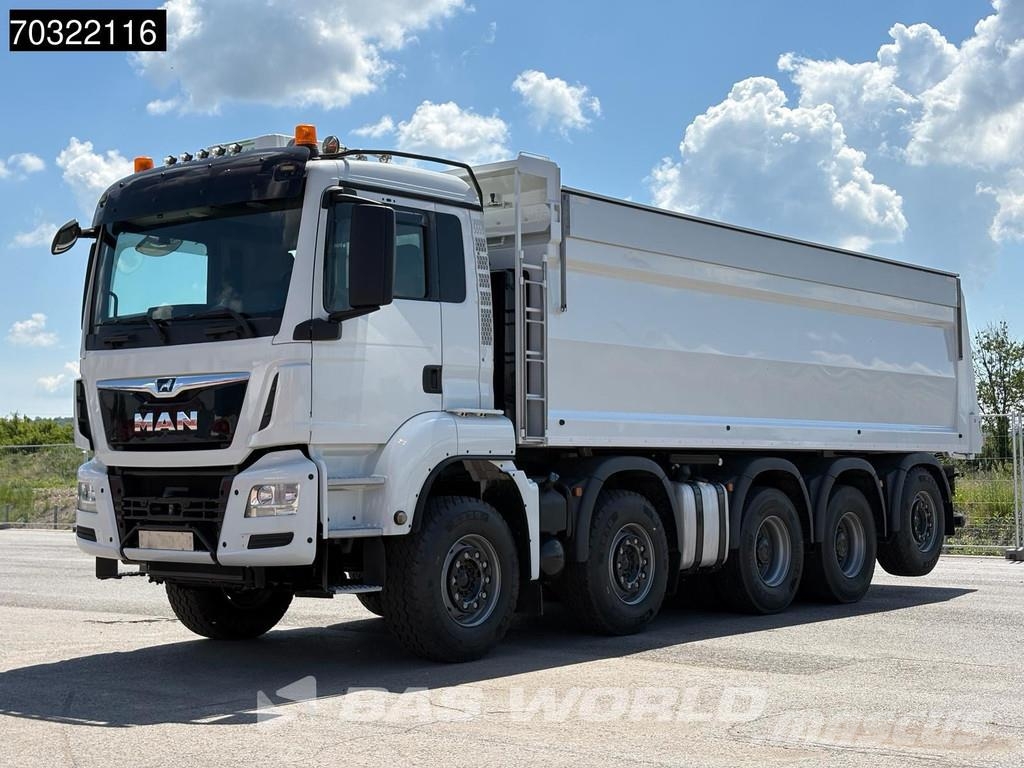 MAN TGS 35.460 TGS 10X4 Top Condition! 24m3 HYVA Tippe Savivarčių priekabų vilkikai
