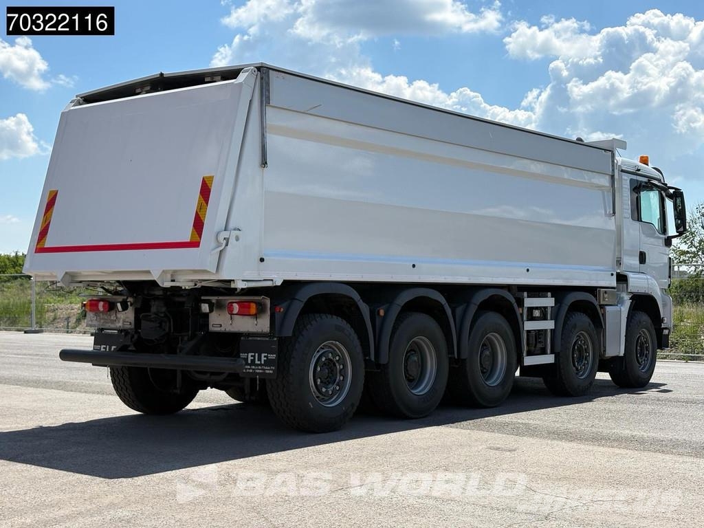 MAN TGS 35.460 TGS 10X4 Top Condition! 24m3 HYVA Tippe Savivarčių priekabų vilkikai