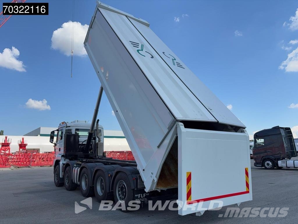 MAN TGS 35.460 TGS 10X4 Top Condition! 24m3 HYVA Tippe Savivarčių priekabų vilkikai