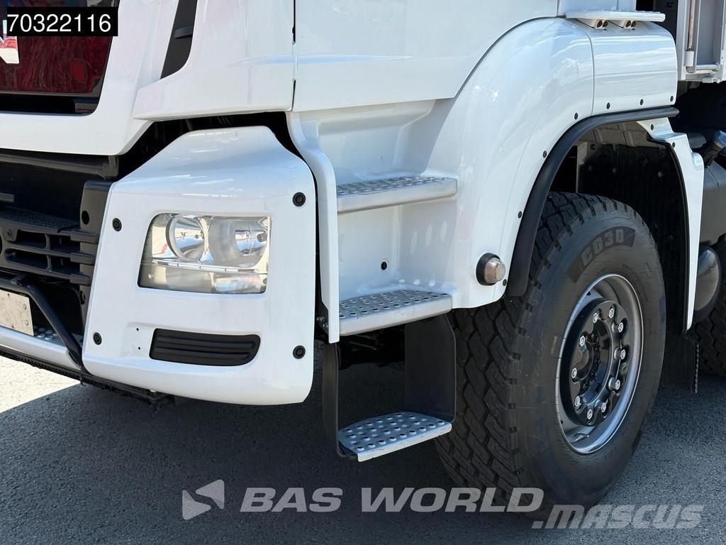 MAN TGS 35.460 TGS 10X4 Top Condition! 24m3 HYVA Tippe Savivarčių priekabų vilkikai