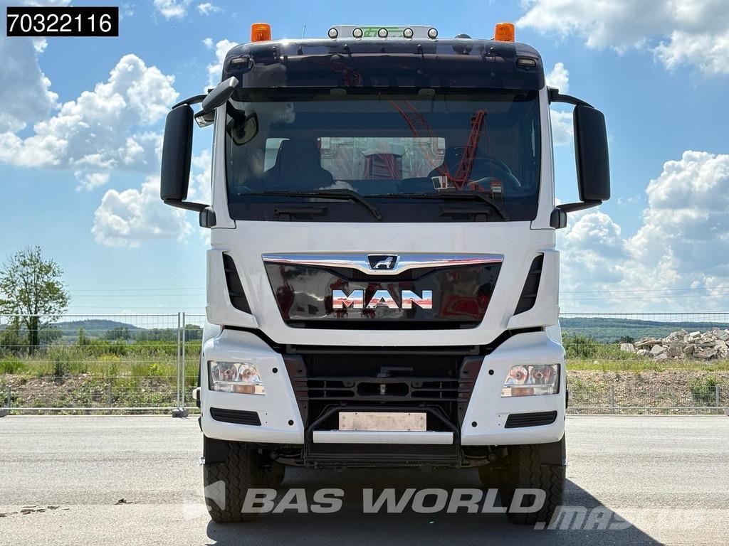 MAN TGS 35.460 TGS 10X4 Top Condition! 24m3 HYVA Tippe Savivarčių priekabų vilkikai
