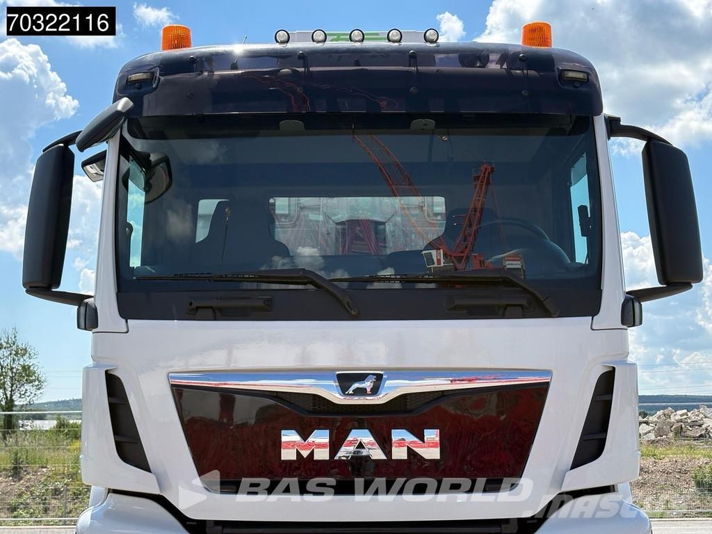 MAN TGS 35.460 TGS 10X4 Top Condition! 24m3 HYVA Tippe Savivarčių priekabų vilkikai