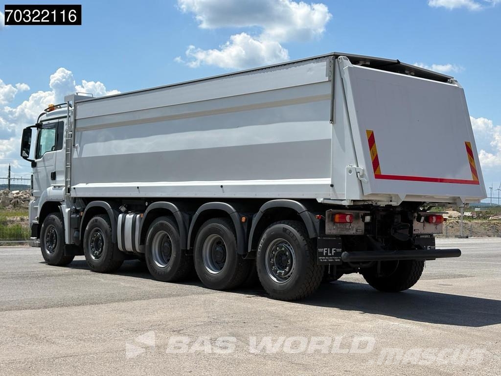 MAN TGS 35.460 TGS 10X4 Top Condition! 24m3 HYVA Tippe Savivarčių priekabų vilkikai