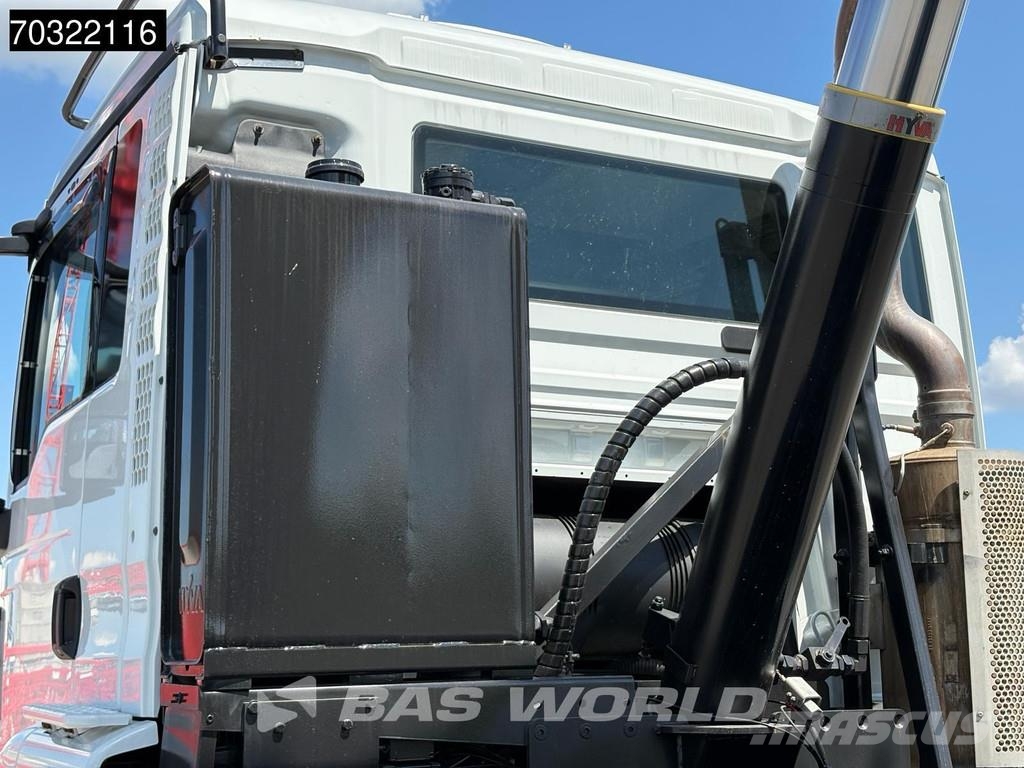 MAN TGS 35.460 TGS 10X4 Top Condition! 24m3 HYVA Tippe Savivarčių priekabų vilkikai