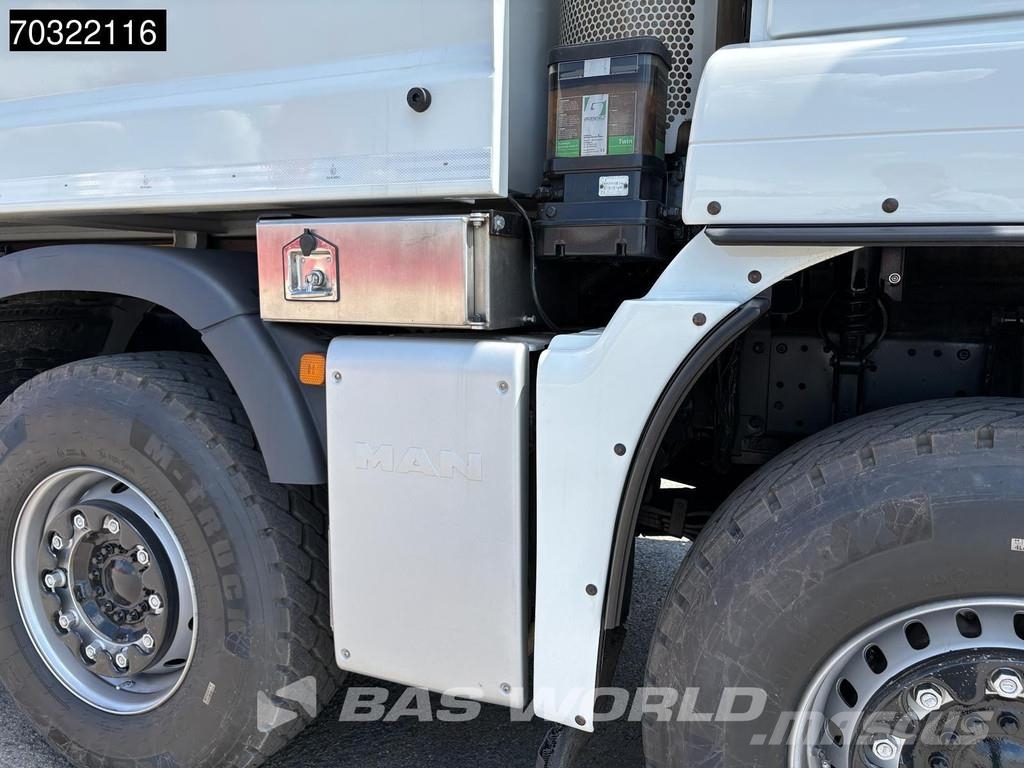 MAN TGS 35.460 TGS 10X4 Top Condition! 24m3 HYVA Tippe Savivarčių priekabų vilkikai