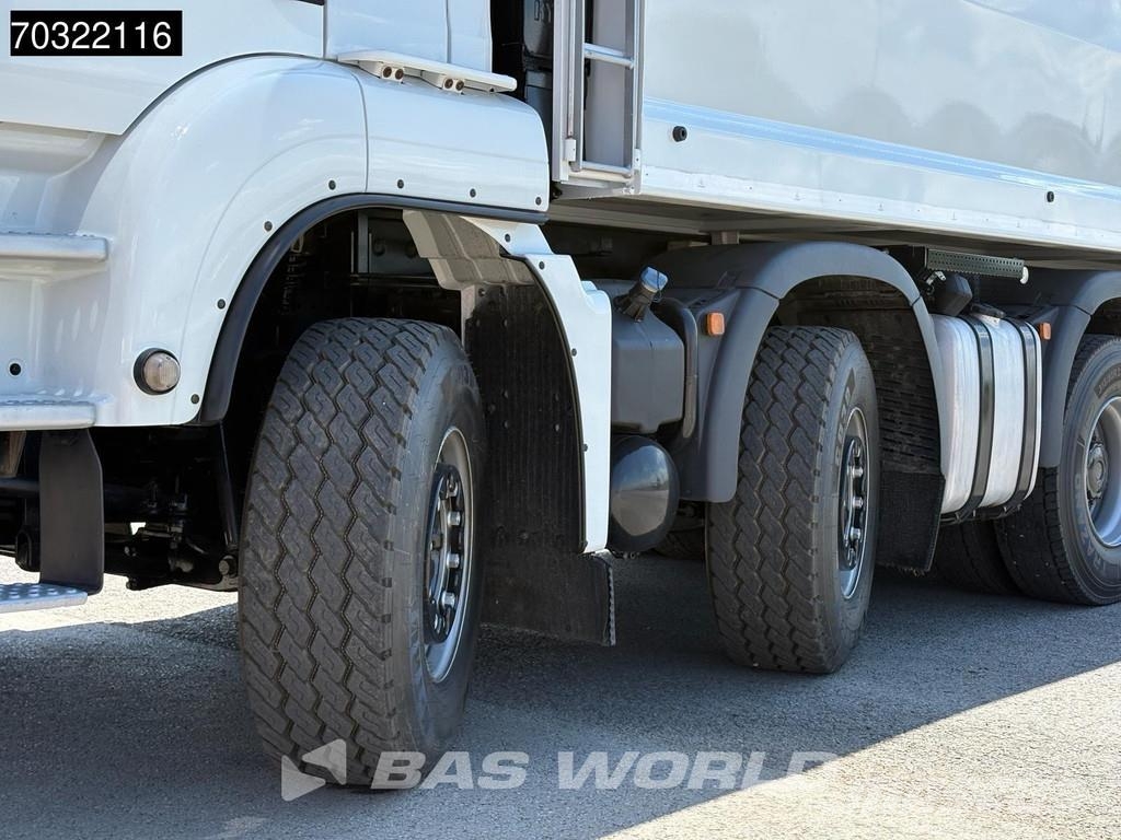 MAN TGS 35.460 TGS 10X4 Top Condition! 24m3 HYVA Tippe Savivarčių priekabų vilkikai