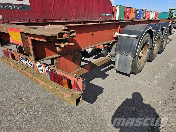 Fruehauf VFK TF 38C1 40 2 X20 SMB DRUM Containerchassis