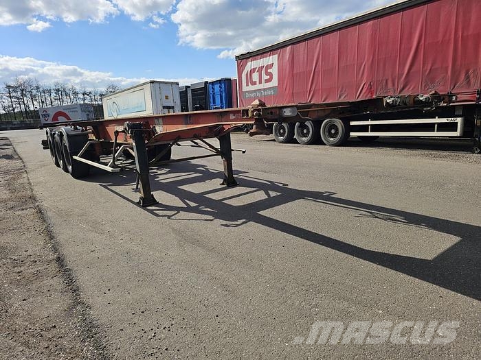 Fruehauf VFK TF 38C1 40 2 X20 SMB DRUM Containerchassis