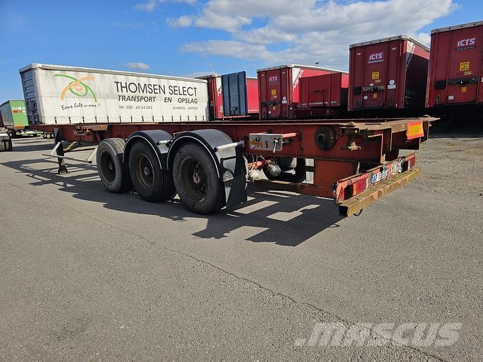Fruehauf VFK TF 38C1 40 2 X20 SMB DRUM Containerchassis