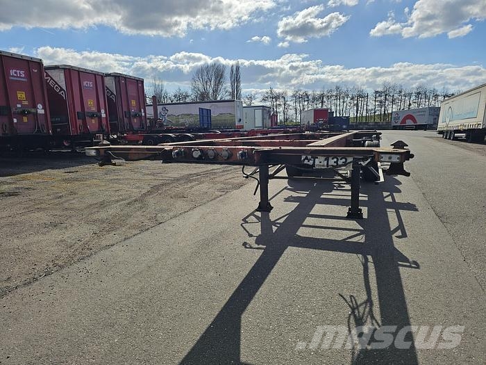 Fruehauf VFK TF 38C1 40 2 X20 SMB DRUM Containerchassis