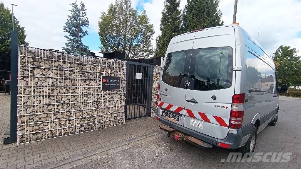 Mercedes-Benz 516 Cdi, Werkstattschränke, Webasto, Klima AHK Lette lastebiler