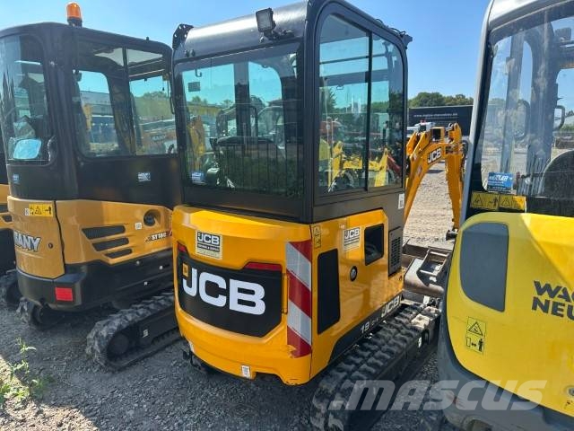 JCB 19 C-1 Minibagger neuwertig netto 23.500 EUR Mini kotrók < 7t