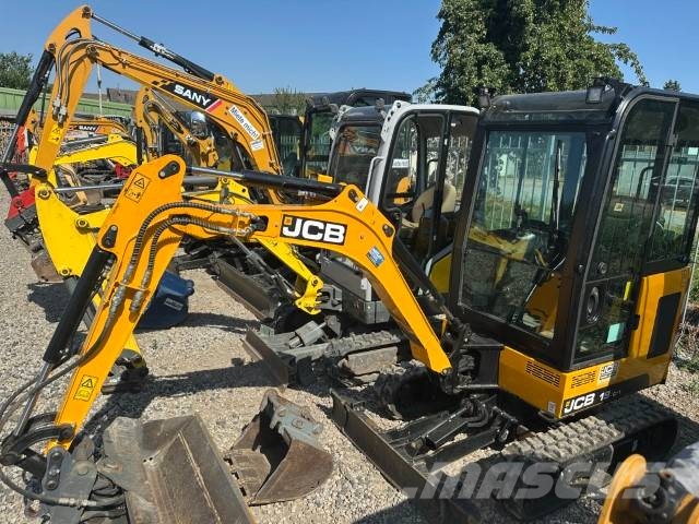 JCB 19 C-1 Minibagger neuwertig netto 23.500 EUR Mini kotrók < 7t