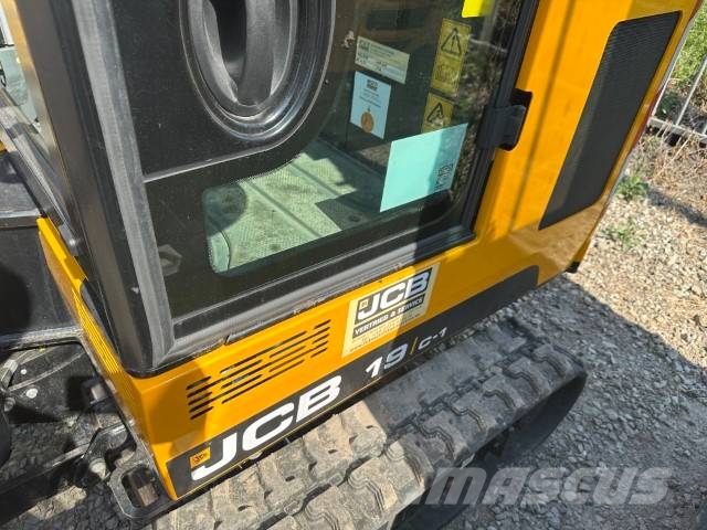 JCB 19 C-1 Minibagger neuwertig netto 23.500 EUR Mini kotrók < 7t