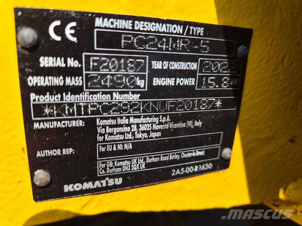 Komatsu PC24 MR-5 Miniescavatori
