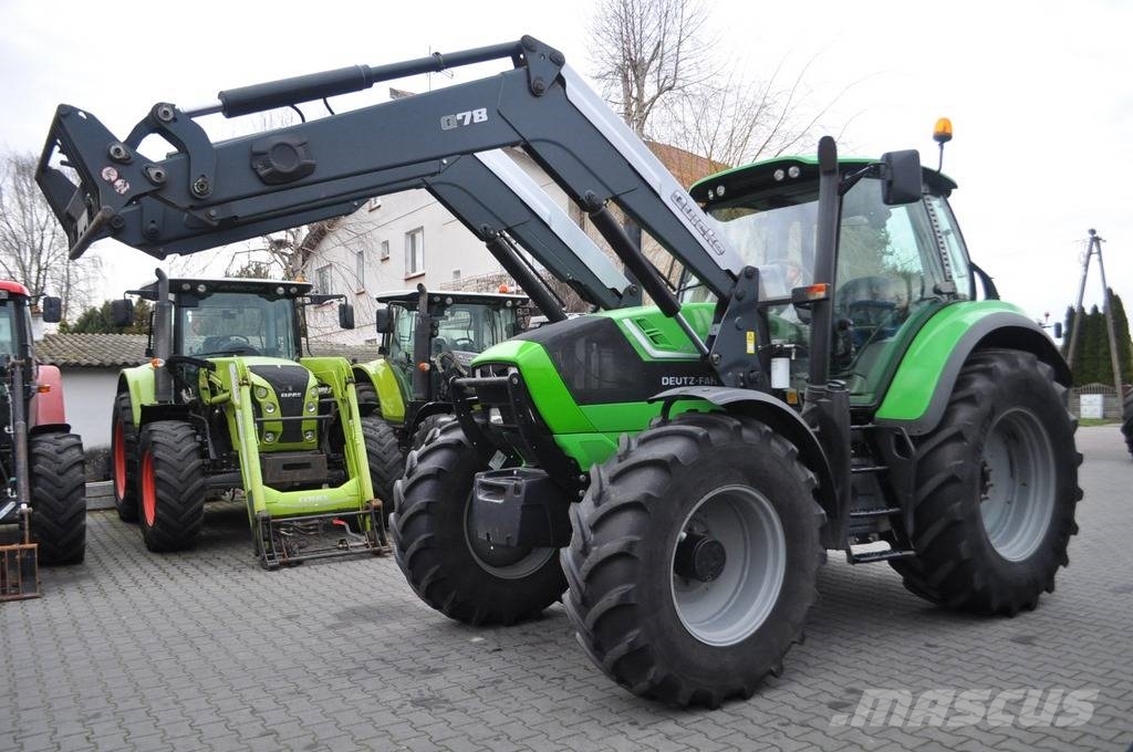 Deutz-Fahr AGROTRON 6160 P + QUICKE Q78 Traktori