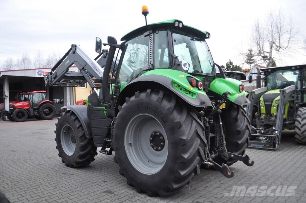 Deutz-Fahr AGROTRON 6160 P + QUICKE Q78 Traktori