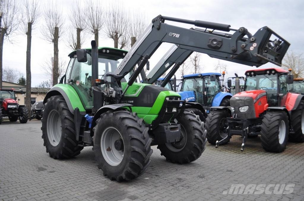 Deutz-Fahr AGROTRON 6160 P + QUICKE Q78 Tractoren