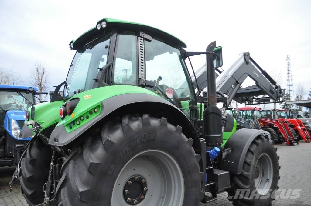 Deutz-Fahr AGROTRON 6160 P + QUICKE Q78 Traktori
