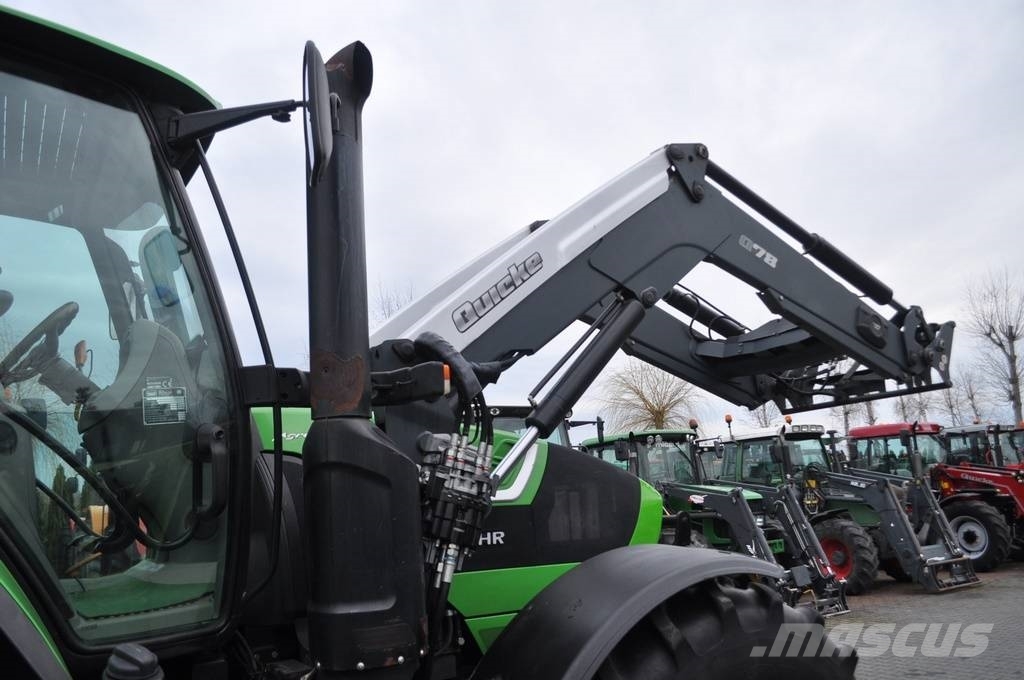 Deutz-Fahr AGROTRON 6160 P + QUICKE Q78 Traktori