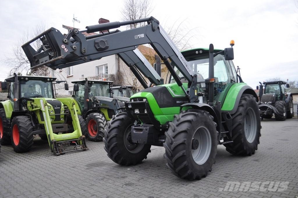 Deutz-Fahr AGROTRON 6160 P + QUICKE Q78 Traktori