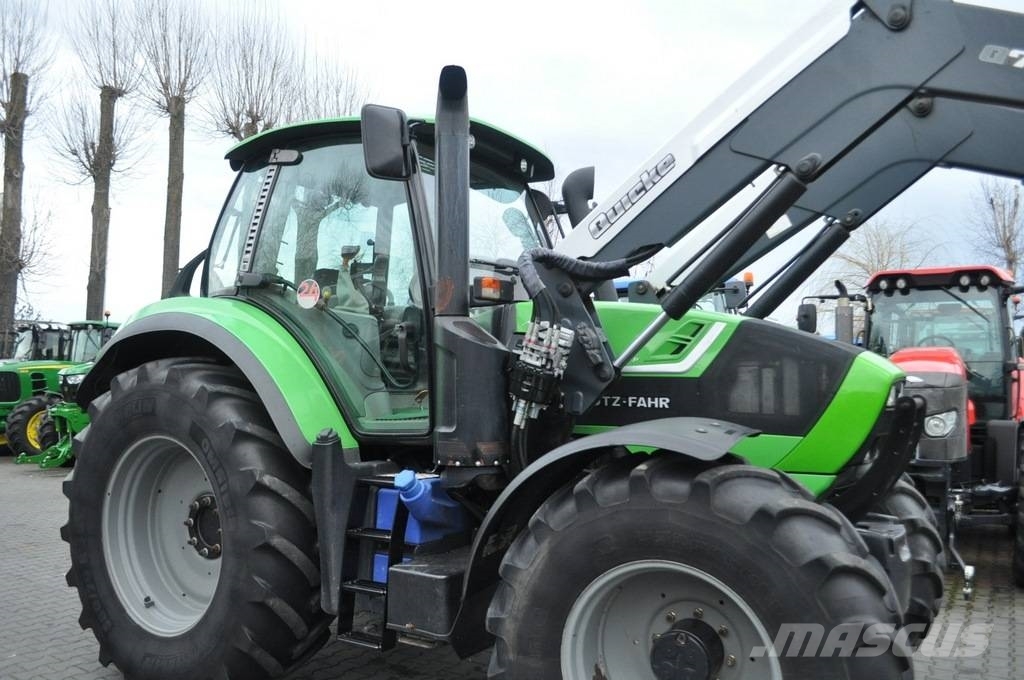 Deutz-Fahr AGROTRON 6160 P + QUICKE Q78 Traktori