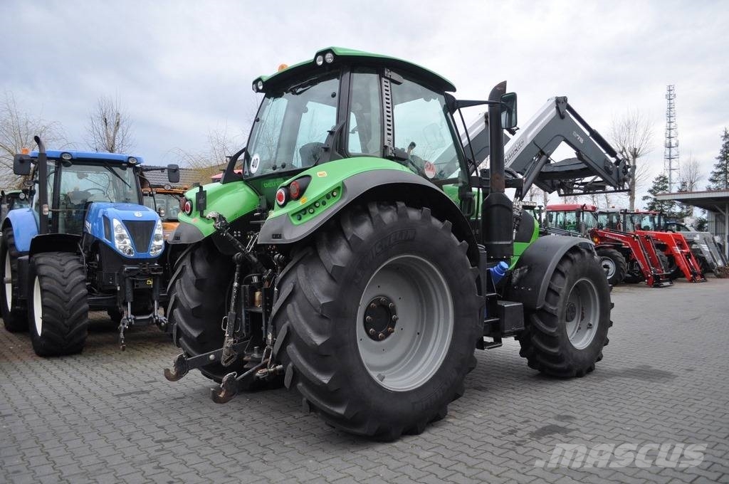 Deutz-Fahr AGROTRON 6160 P + QUICKE Q78 Traktori