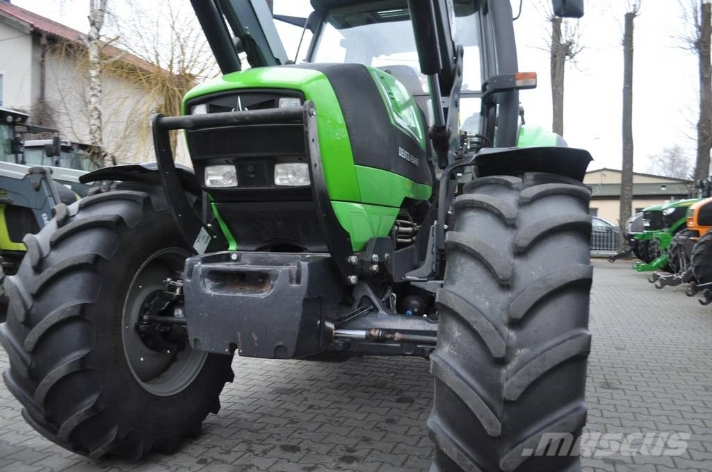 Deutz-Fahr AGROTRON 6160 P + QUICKE Q78 Traktori