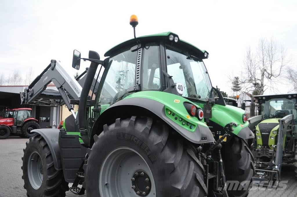 Deutz-Fahr AGROTRON 6160 P + QUICKE Q78 Traktori