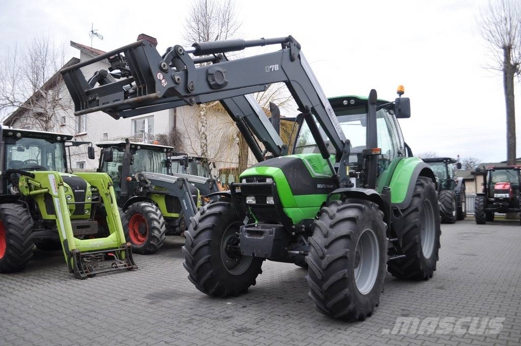 Deutz-Fahr AGROTRON 6160 P + QUICKE Q78 Traktori