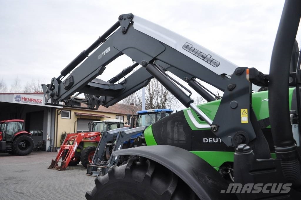 Deutz-Fahr AGROTRON 6160 P + QUICKE Q78 Traktori