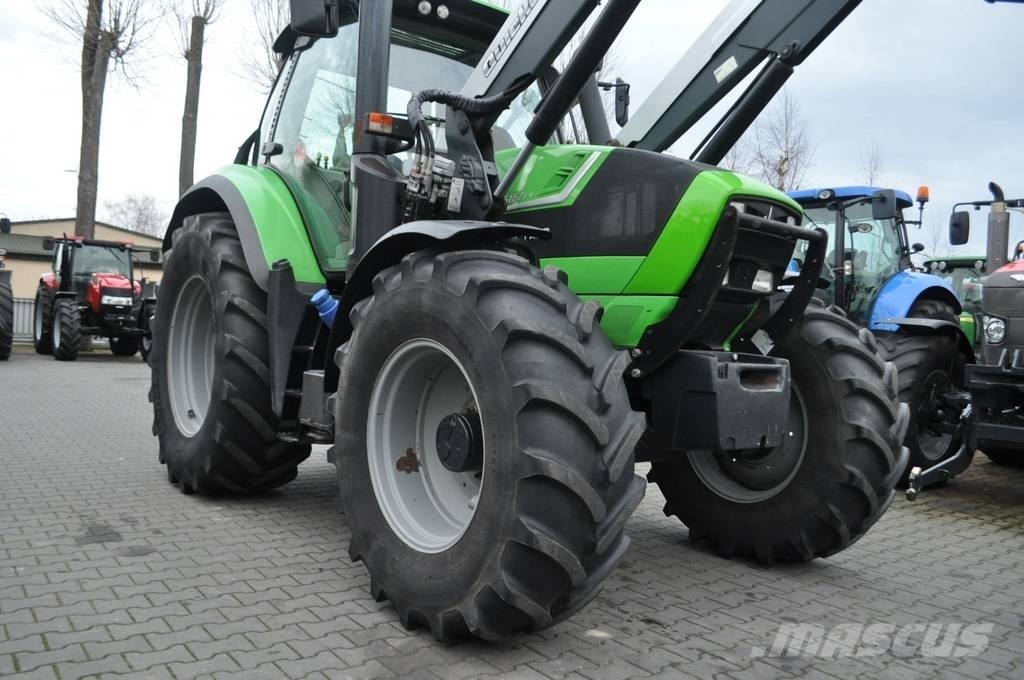 Deutz-Fahr AGROTRON 6160 P + QUICKE Q78 Traktori