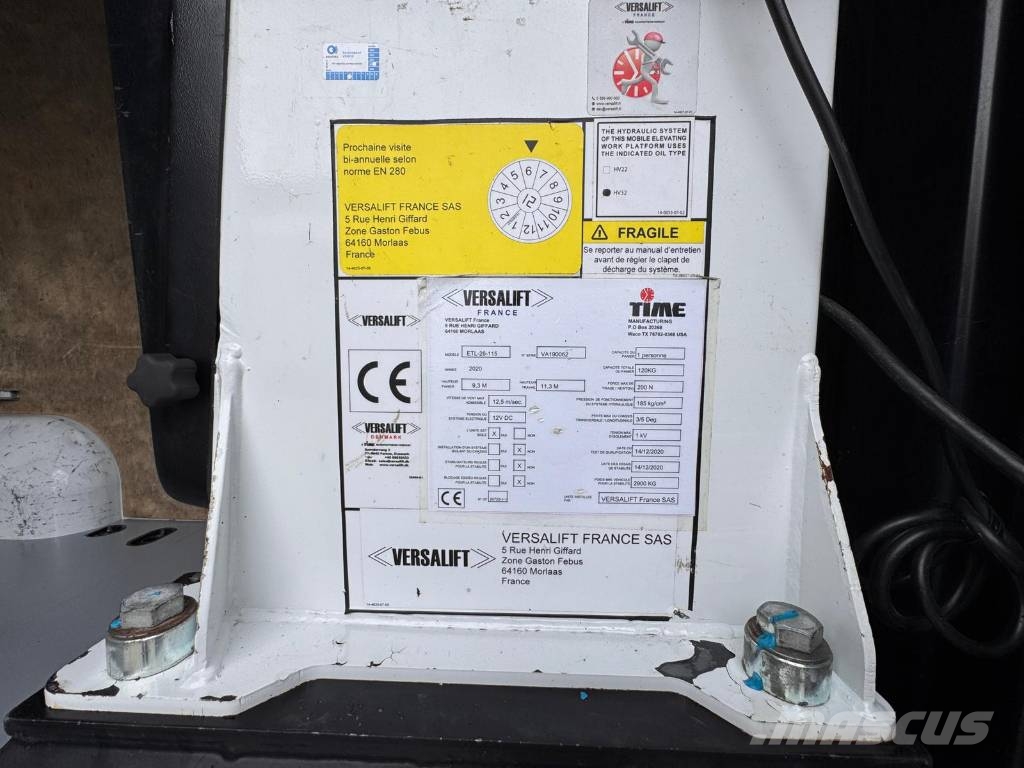 Renault Master Hubarbeitsbühne Steiger Versalift ETL-15 Drugi