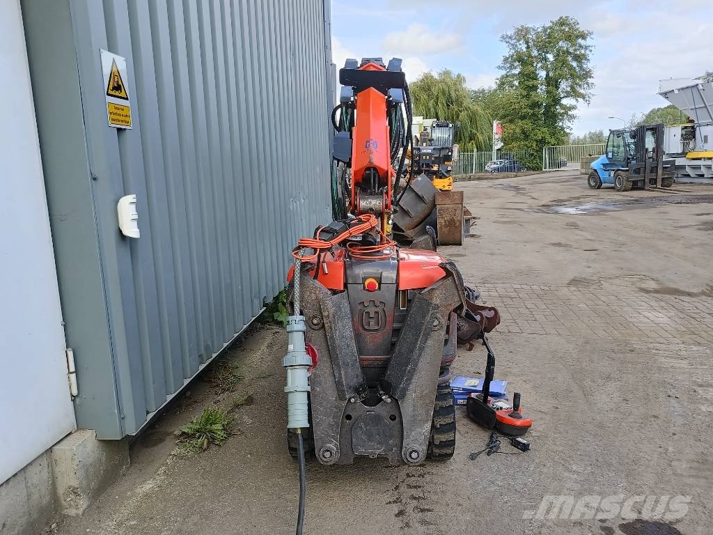 Husqvarna DXR 310 sloopgraafmachine demoilition remote robot Sloopgraafmachines