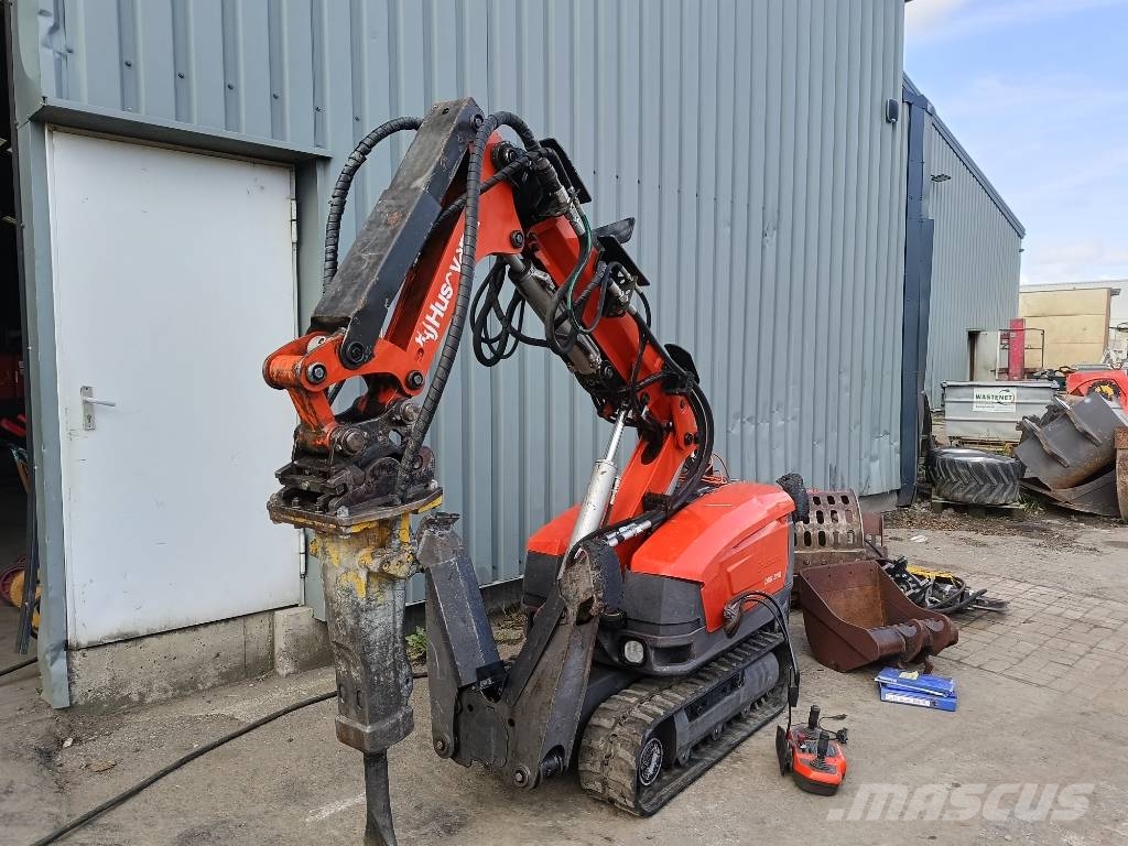 Husqvarna DXR 310 sloopgraafmachine demoilition remote robot Sloopgraafmachines