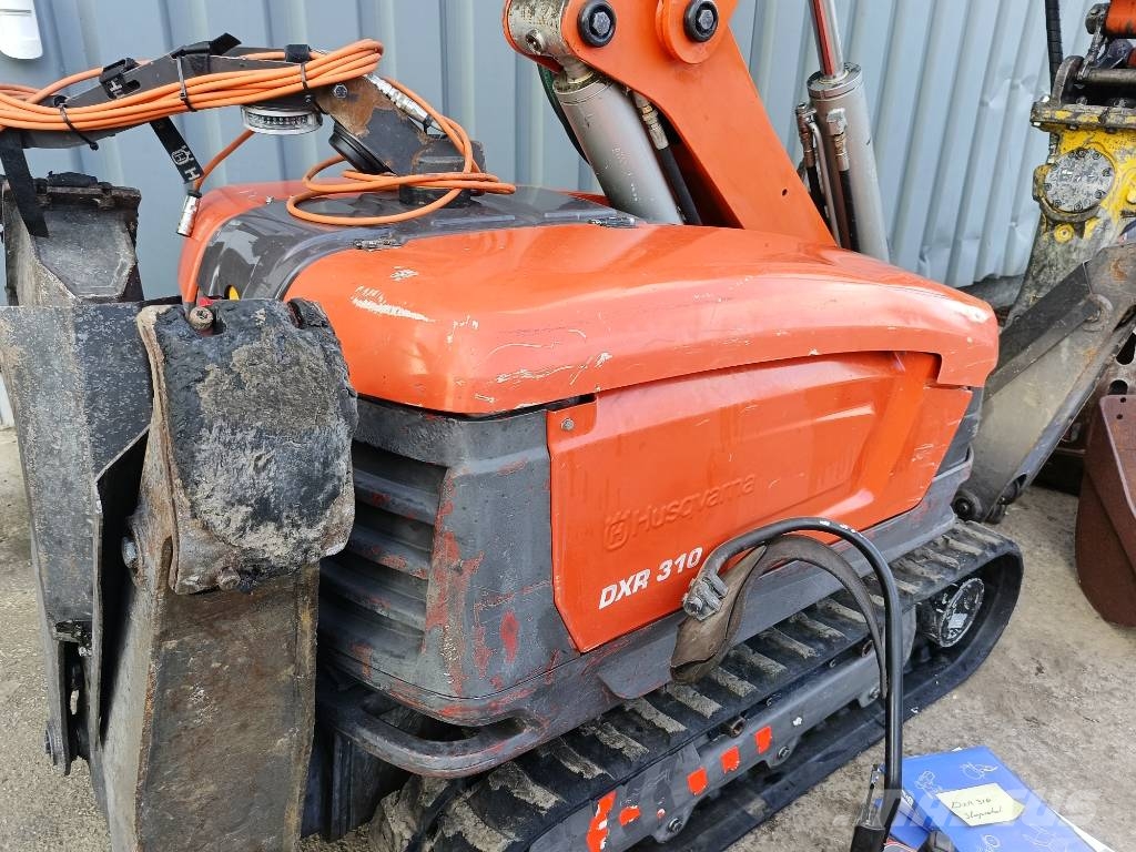 Husqvarna DXR 310 sloopgraafmachine demoilition remote robot Sloopgraafmachines