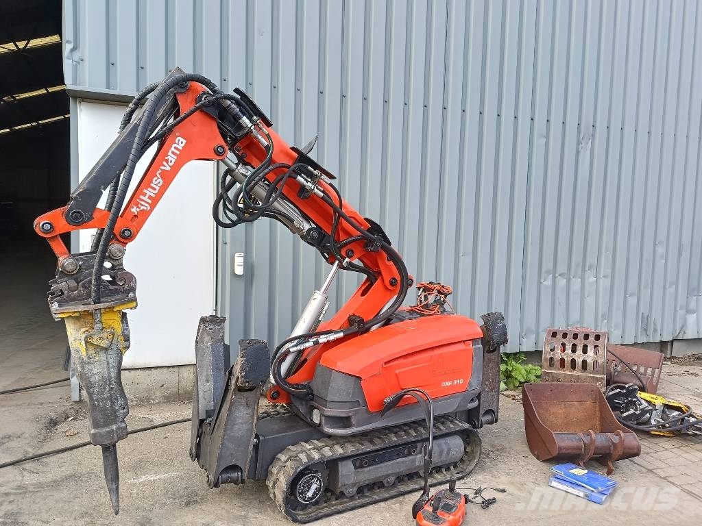 Husqvarna DXR 310 sloopgraafmachine demoilition remote robot Sloopgraafmachines