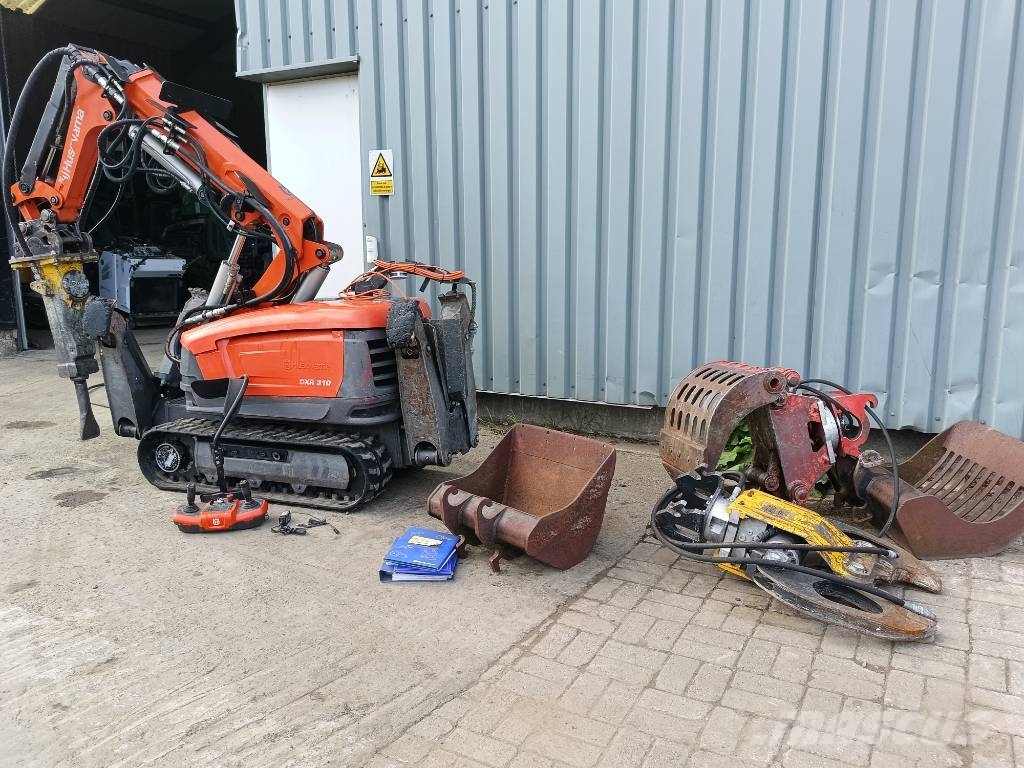 Husqvarna DXR 310 sloopgraafmachine demoilition remote robot Sloopgraafmachines