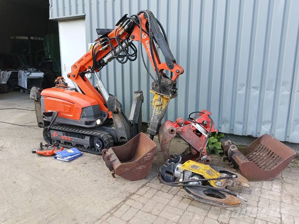 Husqvarna DXR 310 sloopgraafmachine demoilition remote robot Sloopgraafmachines
